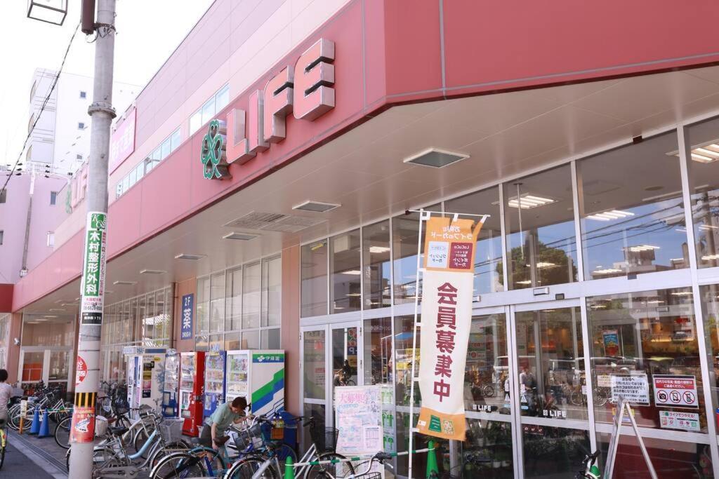 大阪市Sanacion Motomachi 7 なんばで150平米の広々空間 最大14名 Netflix見れますアパートメント エクステリア 写真
