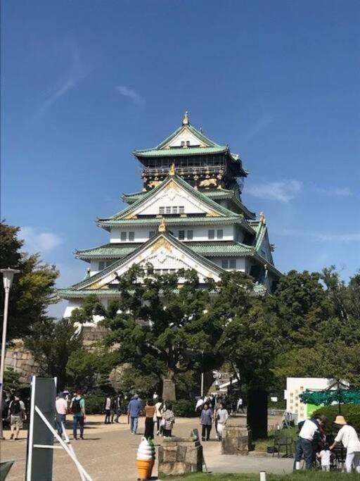 大阪市Sanacion Motomachi 7 なんばで150平米の広々空間 最大14名 Netflix見れますアパートメント エクステリア 写真